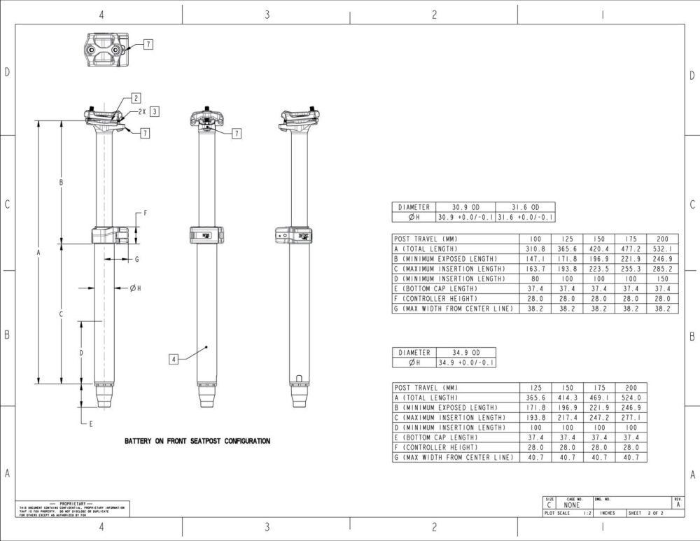 FOX Transfer NEO Specs