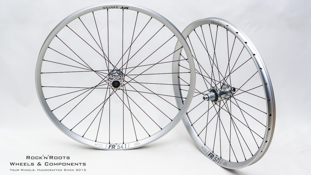 29" DT Swiss FR 541 + 27.5" DT Swiss FR 571 / Hope Pro 5 / Sapim Race / 2187g